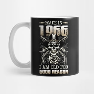 Made In 1966 I'm Old For Good Reason Mug